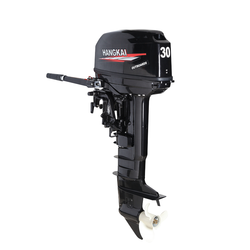 Hangkai 30HP 2 Stroke Gasoline Outboard Boat Motors High Quality Manul Start Electric Start Speed Boat Engine
